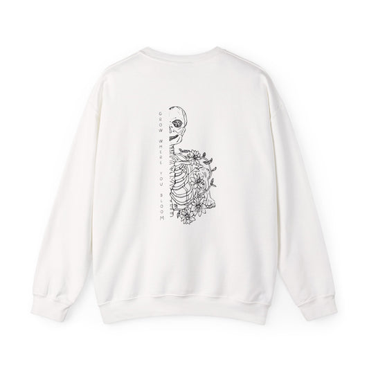 Skeleton Grow Where You Bloom Sweatshirt