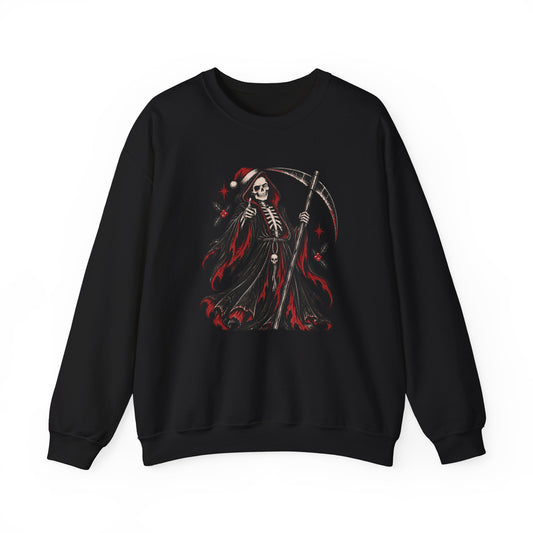 Grim Reaper Scythe Crewneck Sweatshirt