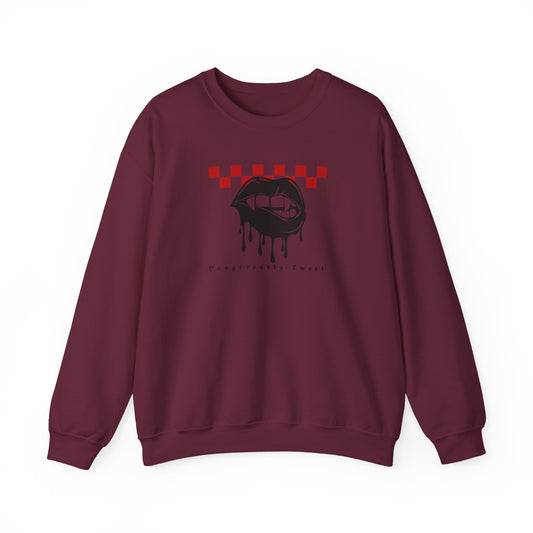 "Dangerously Sweet" Vampire Sweatshirt Vampire Kiss