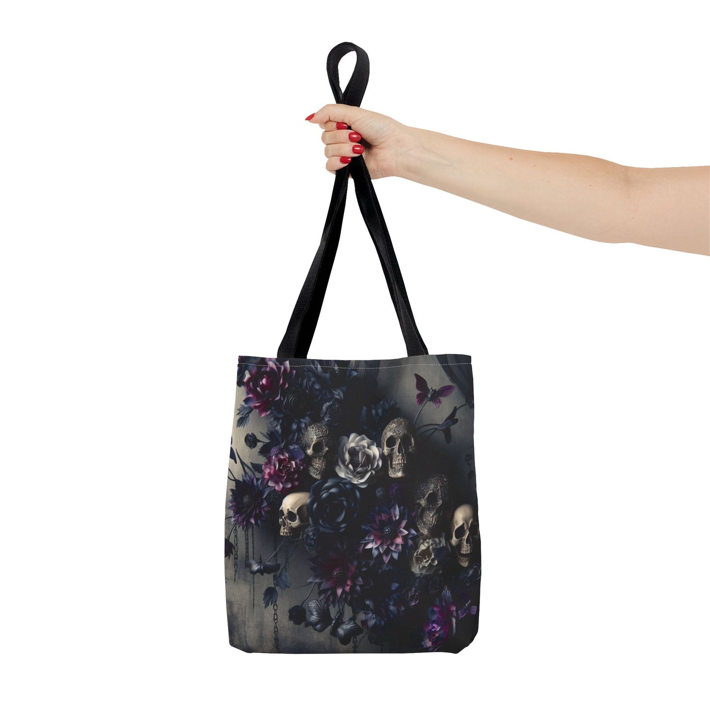 Gothic Skeleton Tote Bag