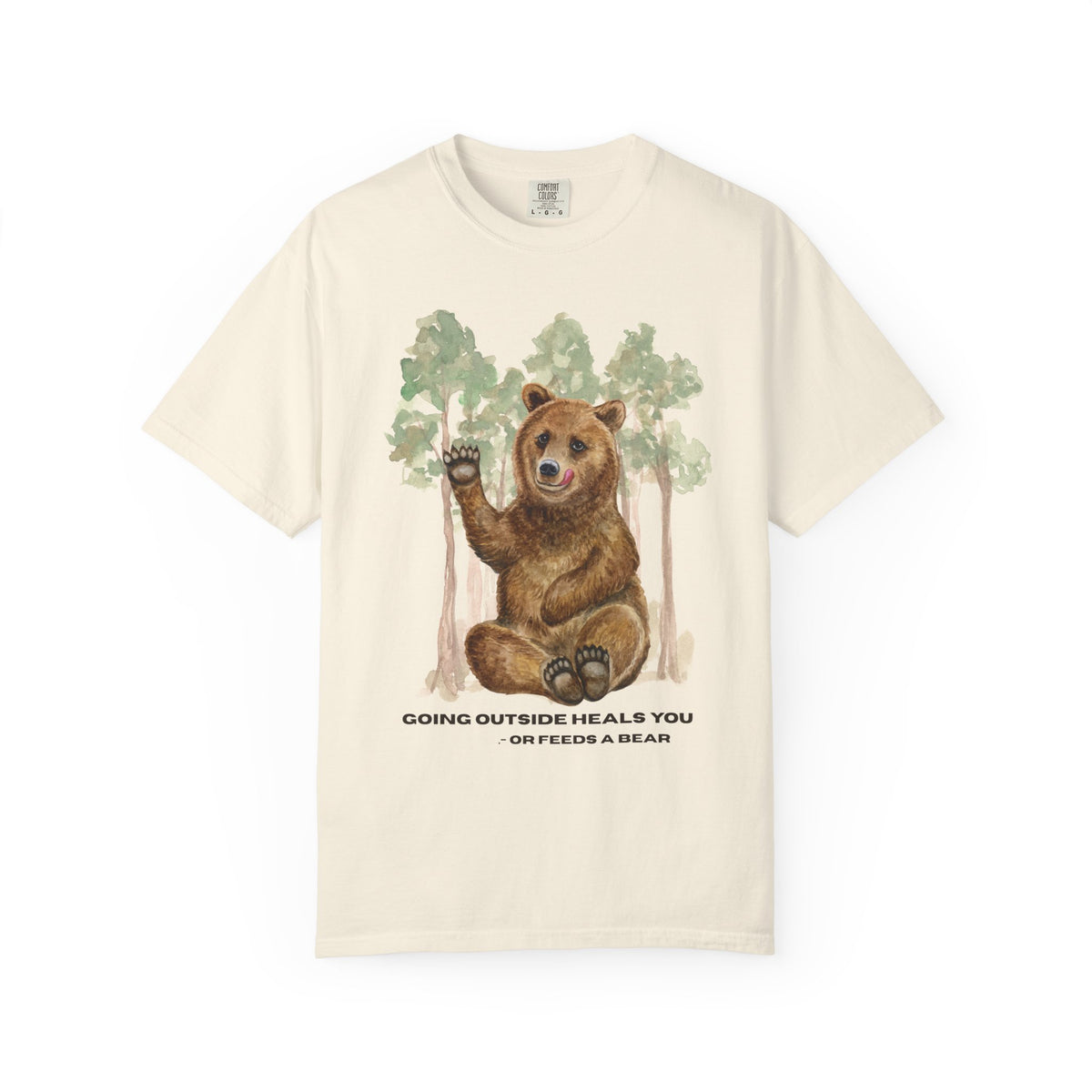 Going Outside Heals You T-Shirt — Funny Nature & Hiking Graphic Tee