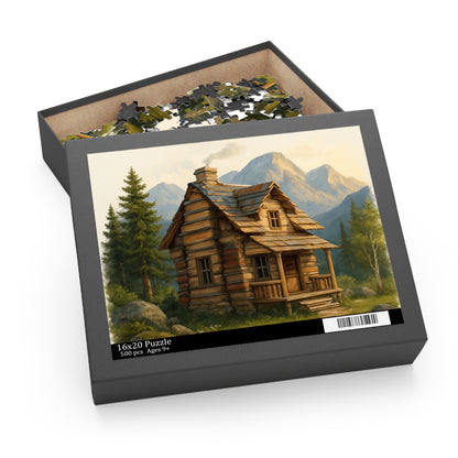 Jigsaw Puzzle 500 Pieces Book Lovers Nature Retro