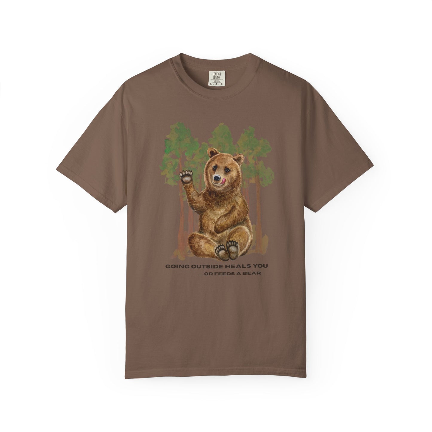 Going Outside Heals You T-Shirt — Funny Nature & Hiking Graphic Tee