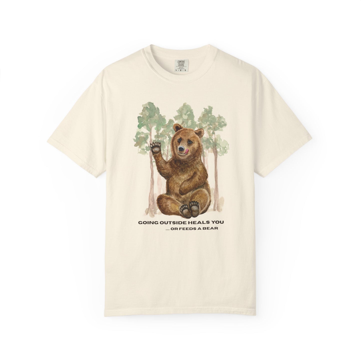 Going Outside Heals You T-Shirt — Funny Nature & Hiking Graphic Tee