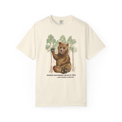 Going Outside Heals You T-Shirt — Funny Nature & Hiking Graphic Tee