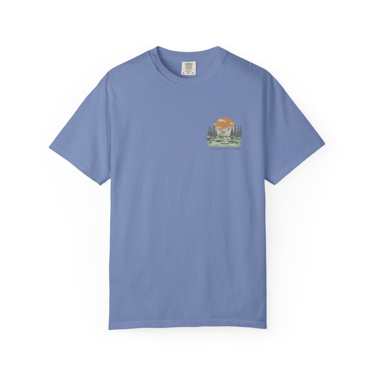 Life Is Better Outdoors T-Shirt — Hiking, Camping & Vanlife Adventure Tee