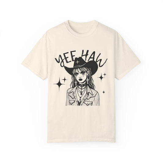 YEE-HAW Cowgirl TShirt Graphic Tee  Rodeo Outfit