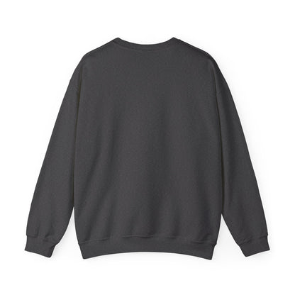 Creepy Santa Skull Crewneck Sweatshirt — "You Better Watch Out" Horror Christmas Sweater