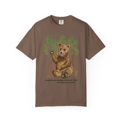 Going Outside Heals You T-Shirt — Funny Nature & Hiking Graphic Tee