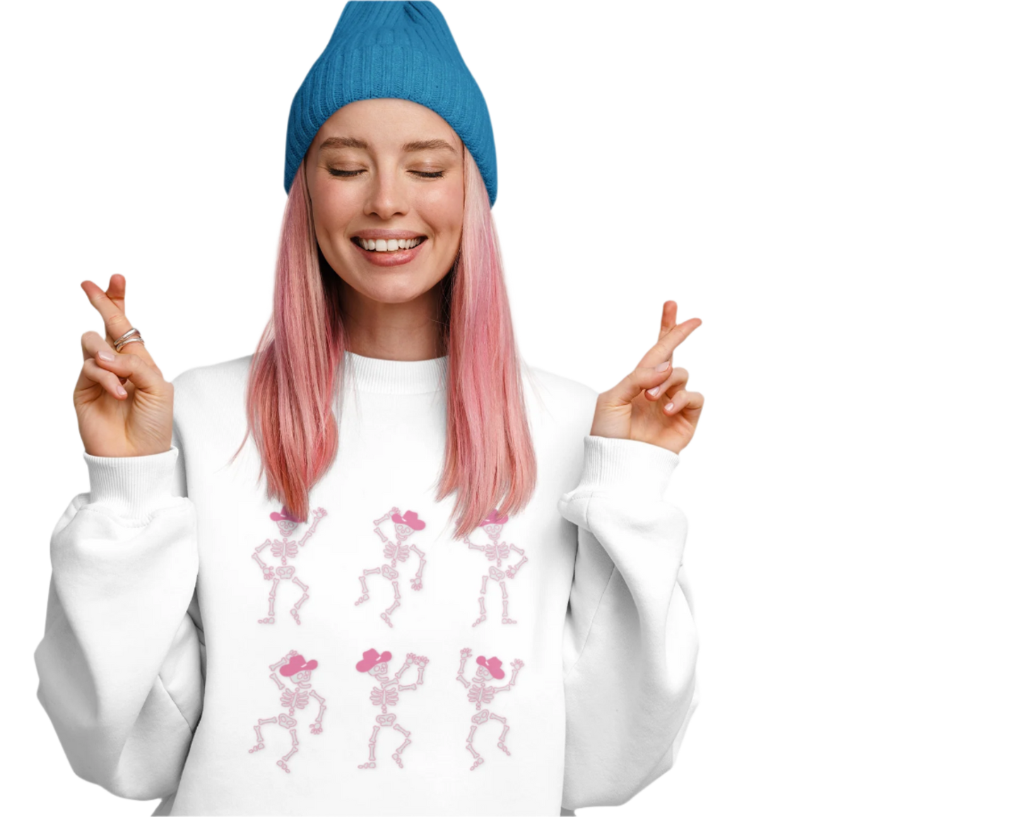 Skeleton Cowgirl Sweatshirt
