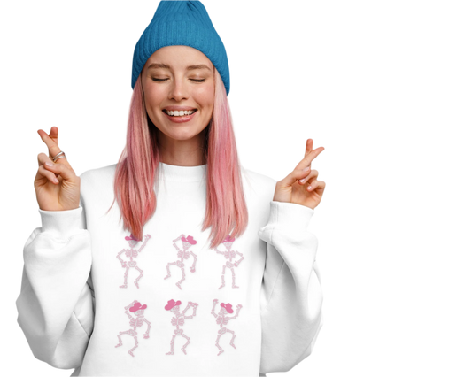 Skeleton Cowgirl Sweatshirt