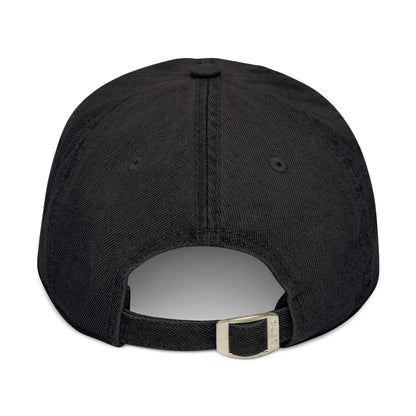 Denim Hat - Nature Skeleton Design