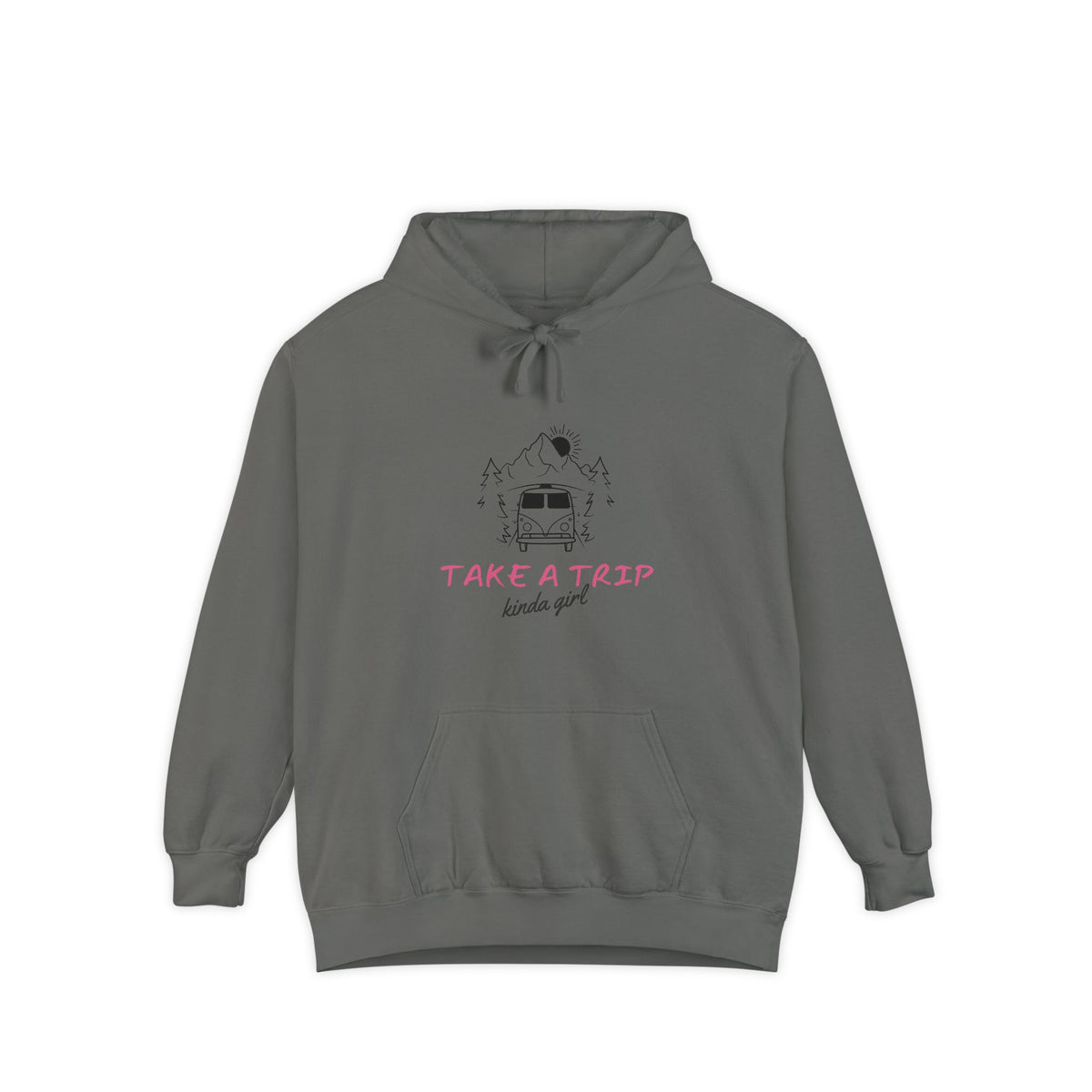 Take a Trip Hoodie — Vintage Road Trip Van Graphic Hoodie