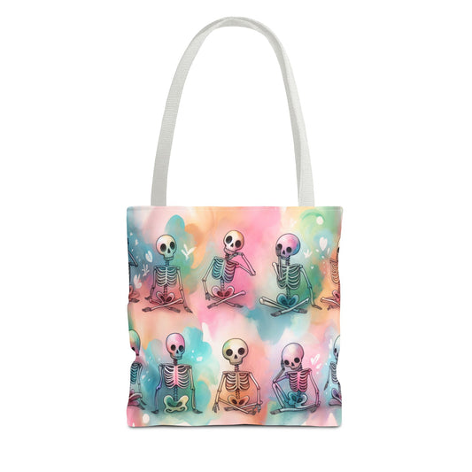 Skeleton Pastel Tote Bag