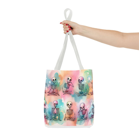 Skeleton Pastel Tote Bag