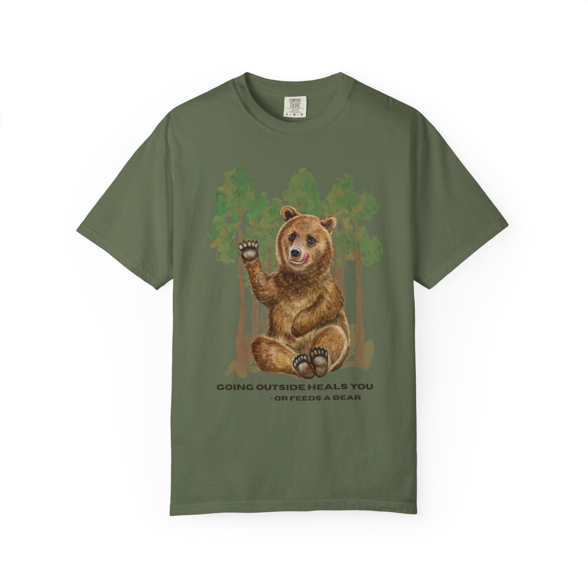 Going Outside Heals You T-Shirt — Funny Nature & Hiking Graphic Tee