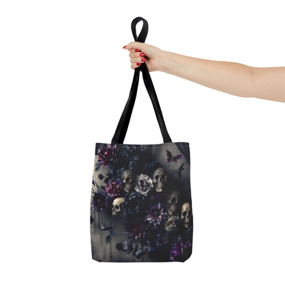 Gothic Skeleton Tote Bag