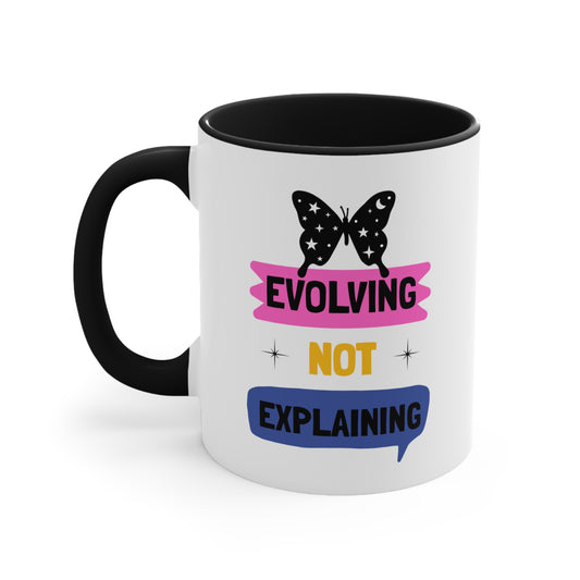 Evolving Not Explaining Coffee Mug Ceramic Kitchenware Gift Ideas for Coffee Lovers