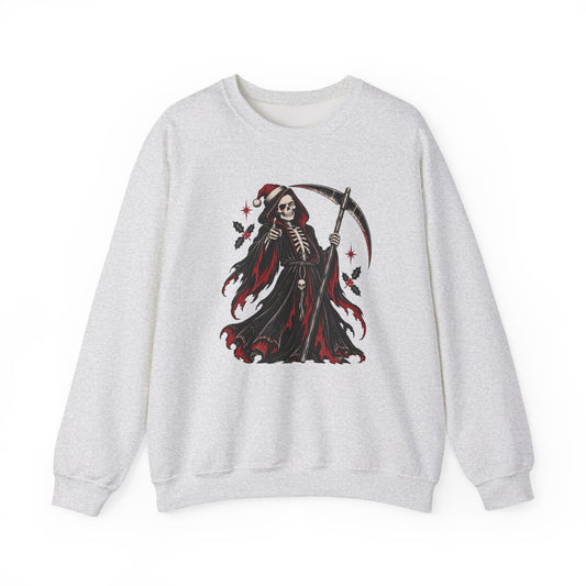 Grim Reaper Scythe Crewneck Sweatshirt