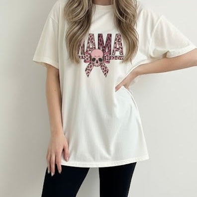 Leopard Print Skull Head